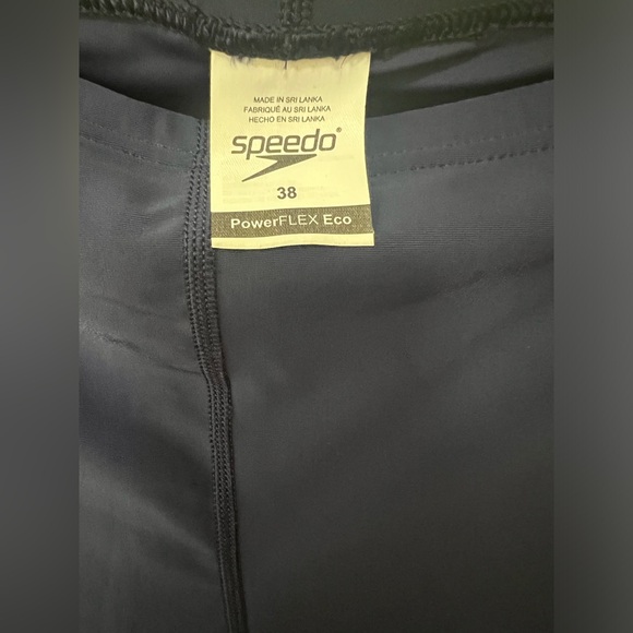 Speedo Power Flex Eco Navy Blue Size 38 Unisex - Picture 3 of 7